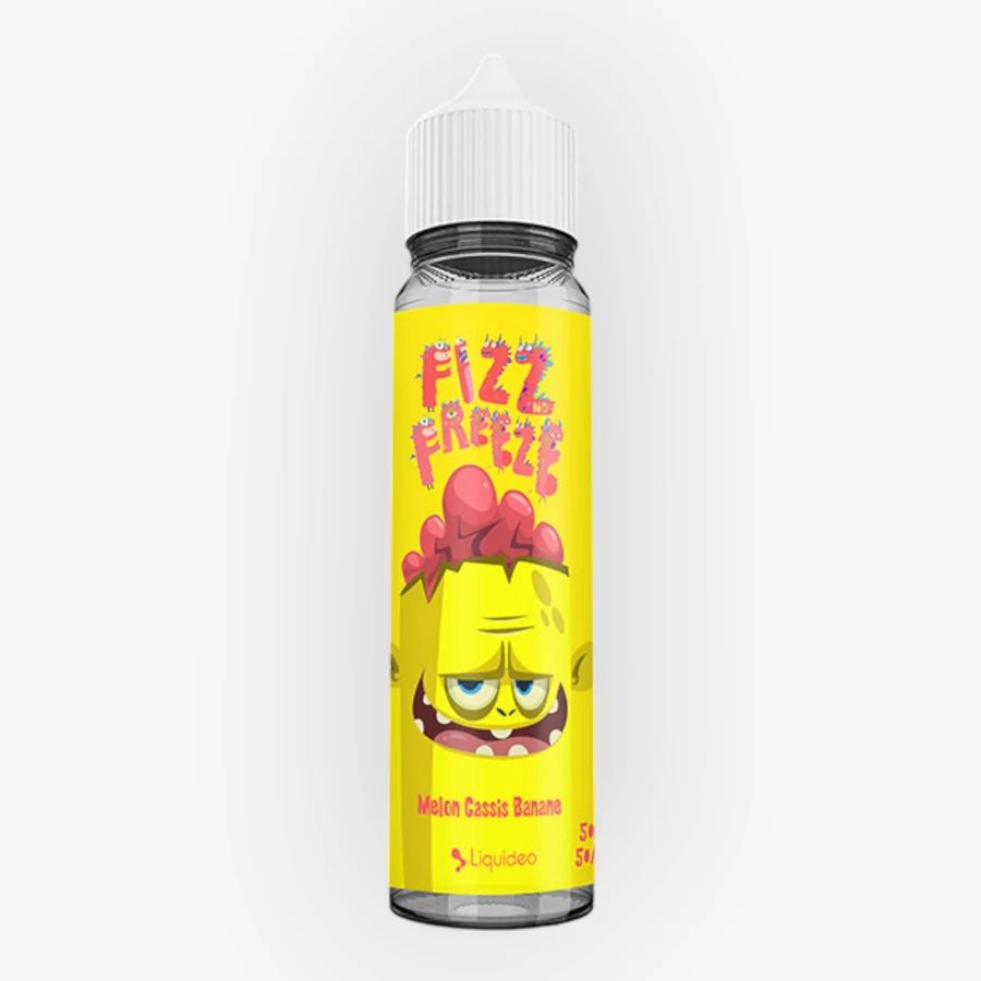 E-liquide Melon Cassis Banane 50 mL - Fizz & Freeze Liquideo