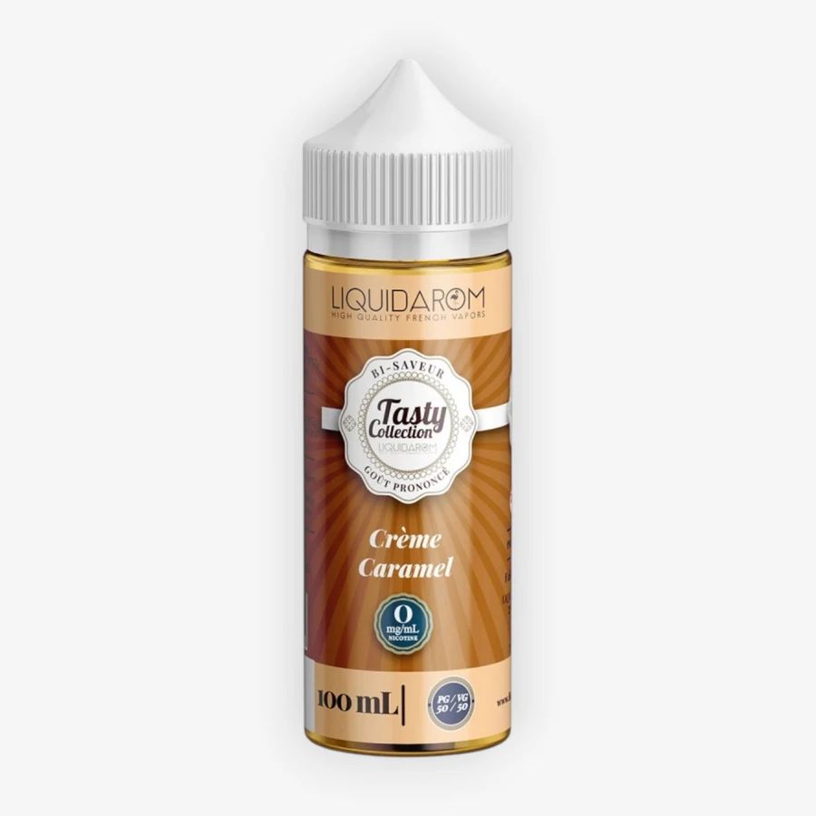 E-liquide Crème Caramel 100 mL - Tasty Collection Liquidarom — Liquidarom - Tasty Collection