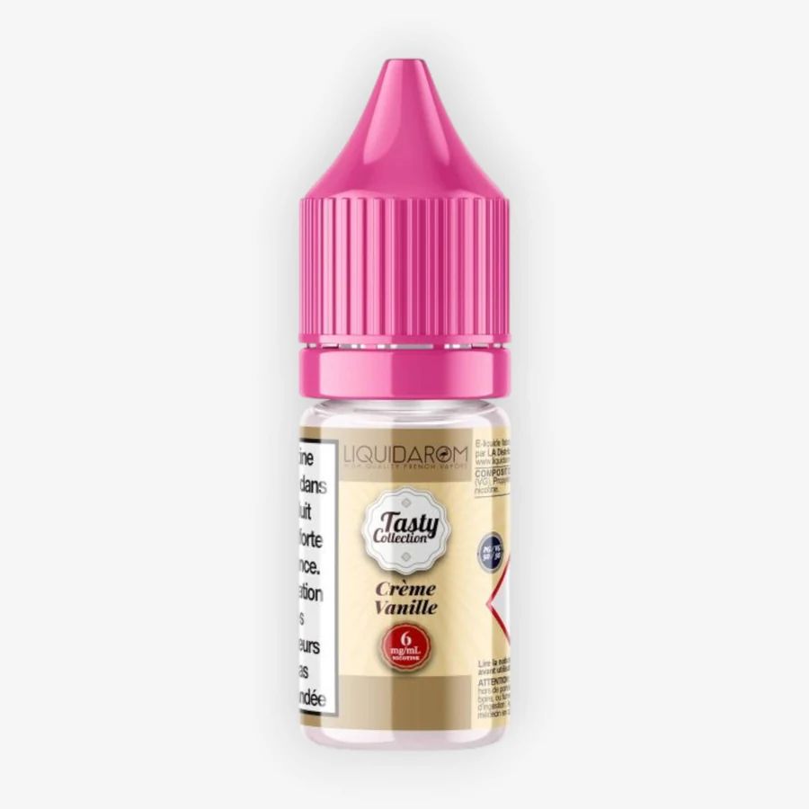 E-liquide Crème Vanille 10 mL - Tasty Collection Liquidarom — Liquidarom - Tasty Collection