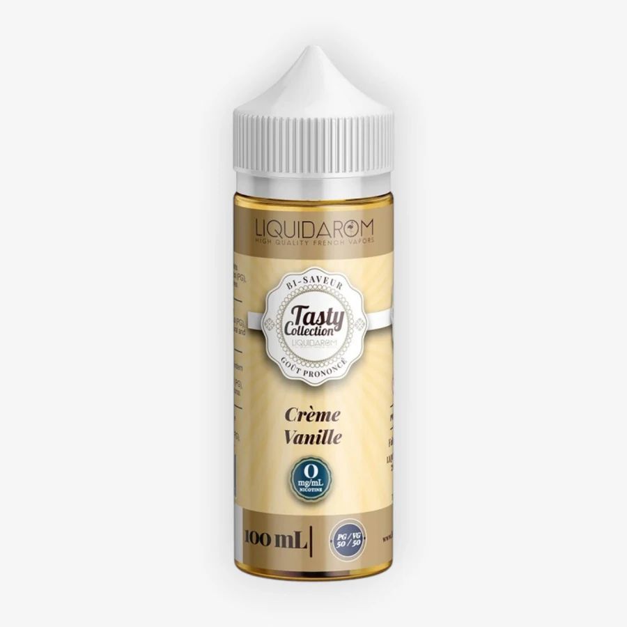E-liquide Crème Vanille 100 mL - Tasty Collection Liquidarom — Liquidarom - Tasty Collection