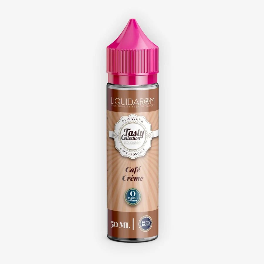 E-liquide Café Crème 50 mL - Tasty Collection Liquidarom — Liquidarom - Tasty Collection