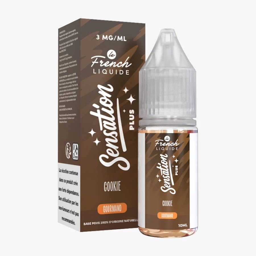 E-liquide Cookie 10 mL - Sensation Plus Le French Liquide