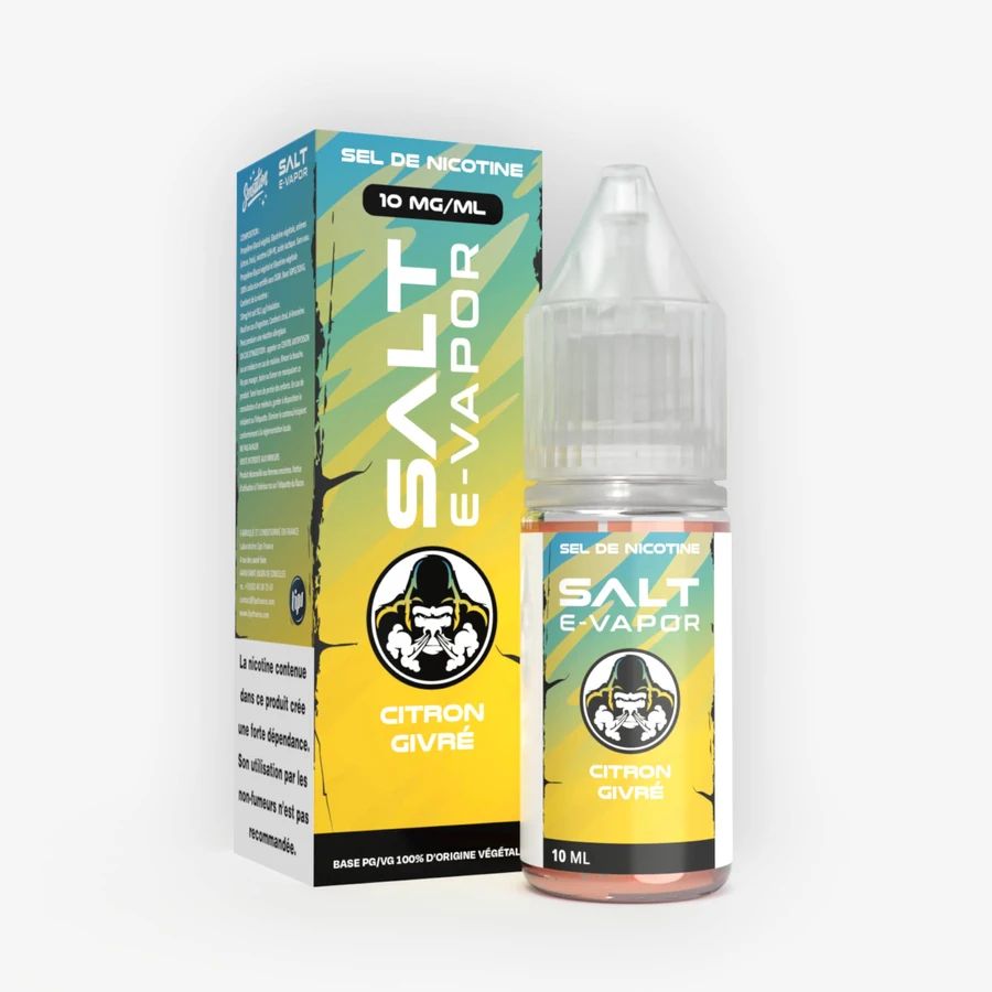 E-liquide Citron Givré 10 mL - Salt E Vapor (Le French Liquide) — Le French Liquide - Salt E-Vapor