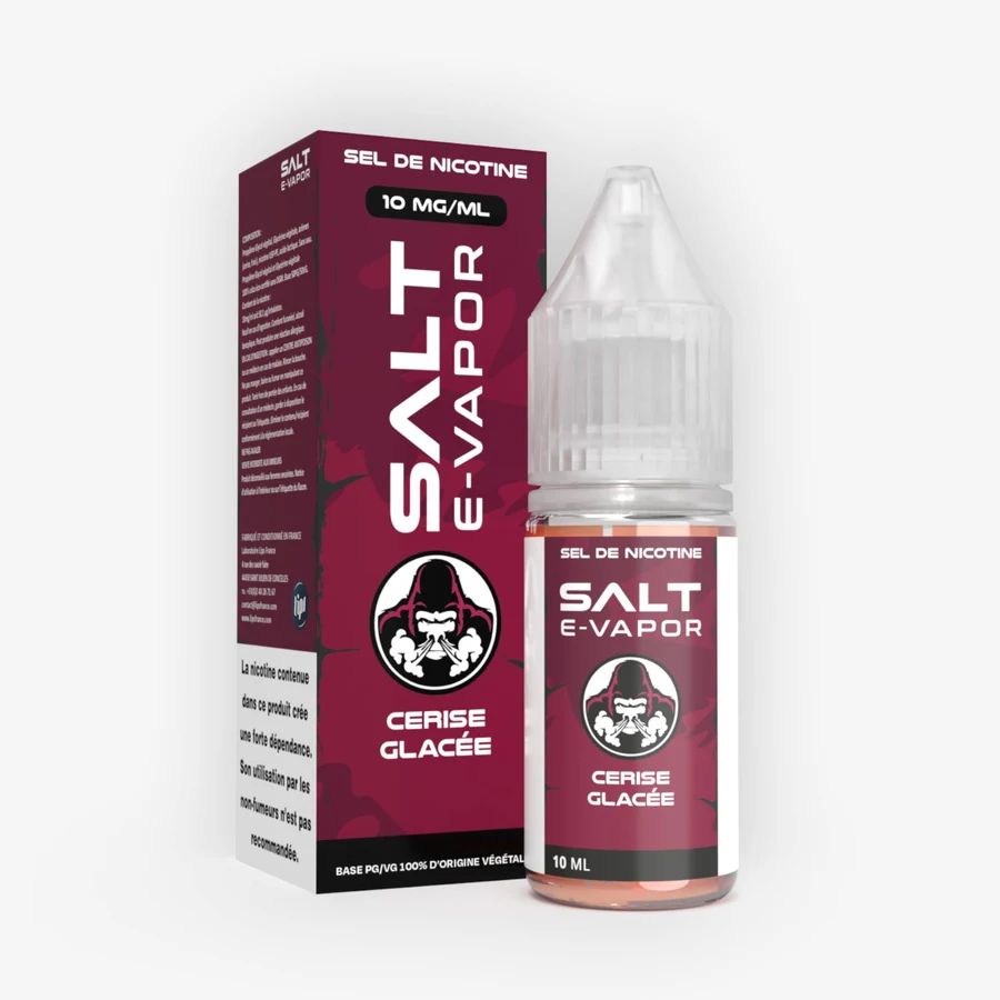 E-liquide Cerise Glacée 10 mL - Salt E Vapor (Le French Liquide) — Le French Liquide - Salt E-Vapor