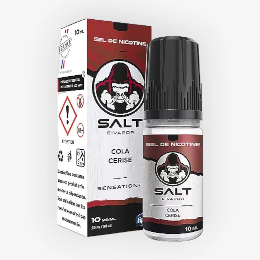 E-liquide Cola Cerise 10 mL - Salt E Vapor (Le French Liquide) — Le French Liquide - Salt E-Vapor