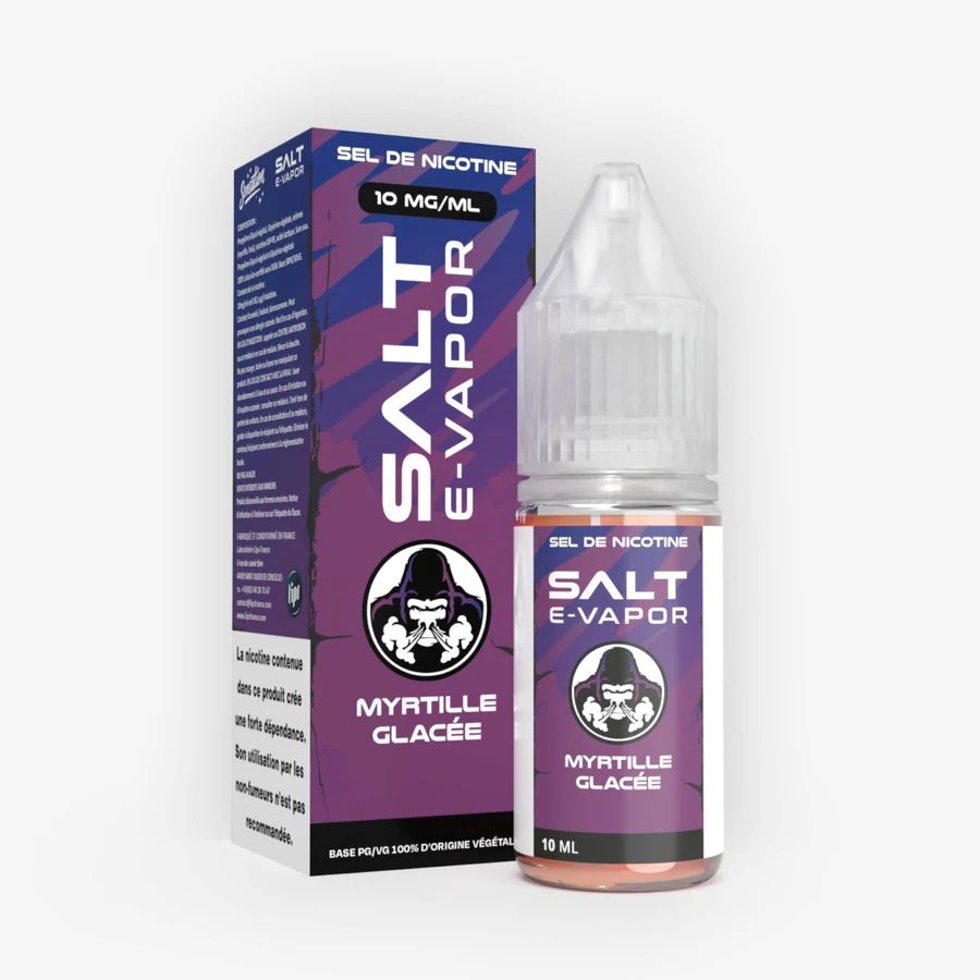 E-liquide Myrtille Glacée 10 mL - Salt E Vapor (Le French Liquide) — Le French Liquide - Salt E-Vapor