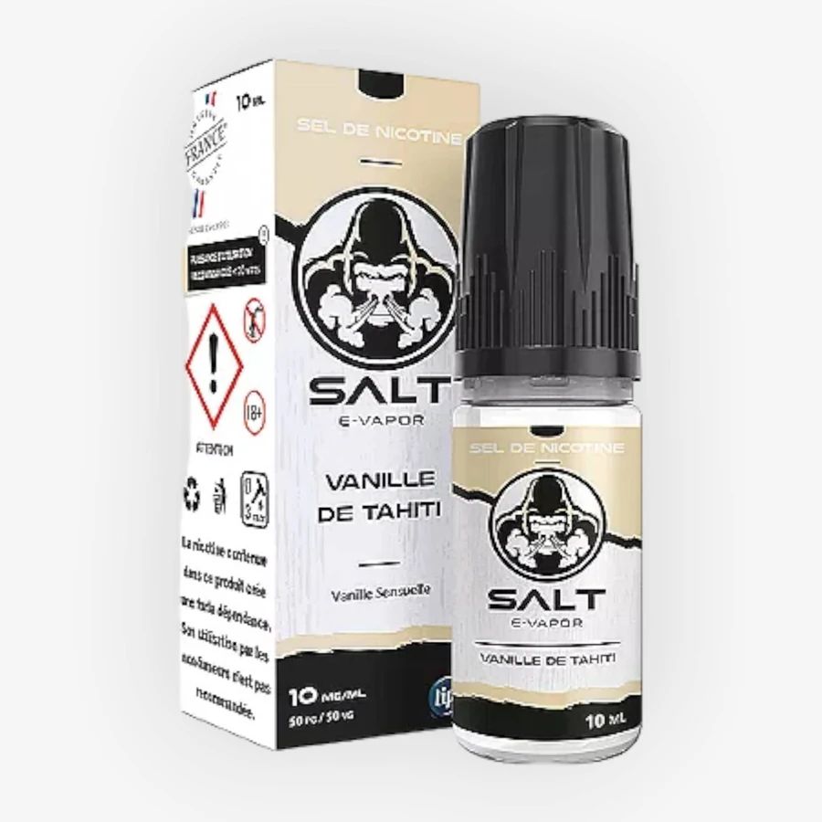 E-liquide Vanille De Tahiti 10 mL - Salt E Vapor (Le French Liquide)