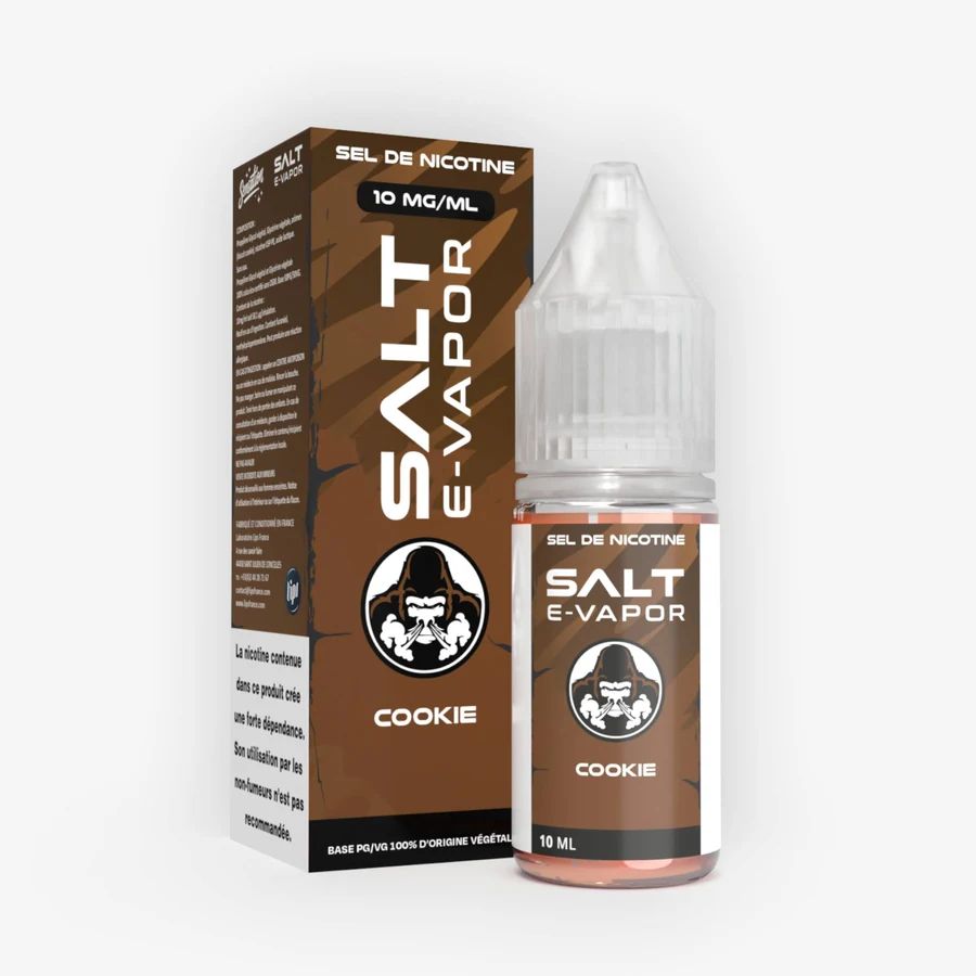 E-liquide Cookie 10 mL - Salt E Vapor (Le French Liquide)