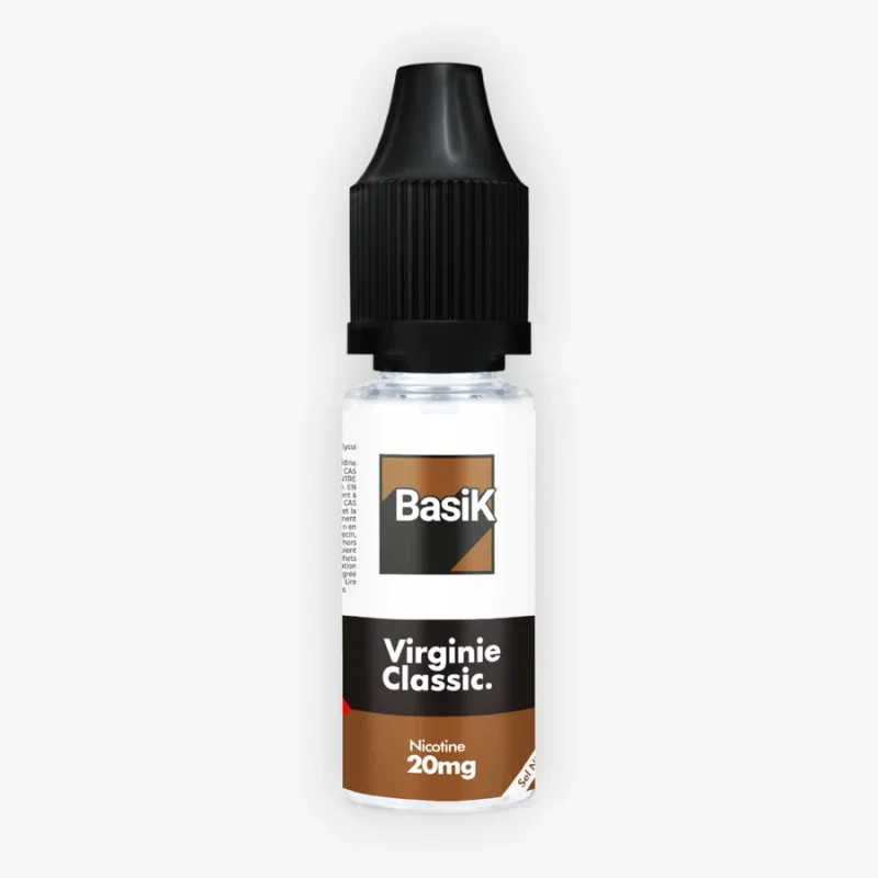 E-liquide USA Classic Sels de Nicotine 10 mL - BasiK Cloud Vapor