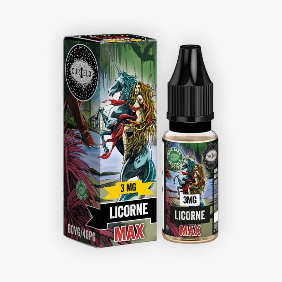 E-liquide Licorne Max Nic Salt 10 mL - Astrale Curieux