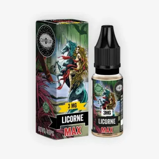 E-liquide Licorne Max Nic Salt 10 mL - Astrale Curieux — Curieux - Edition Astrale