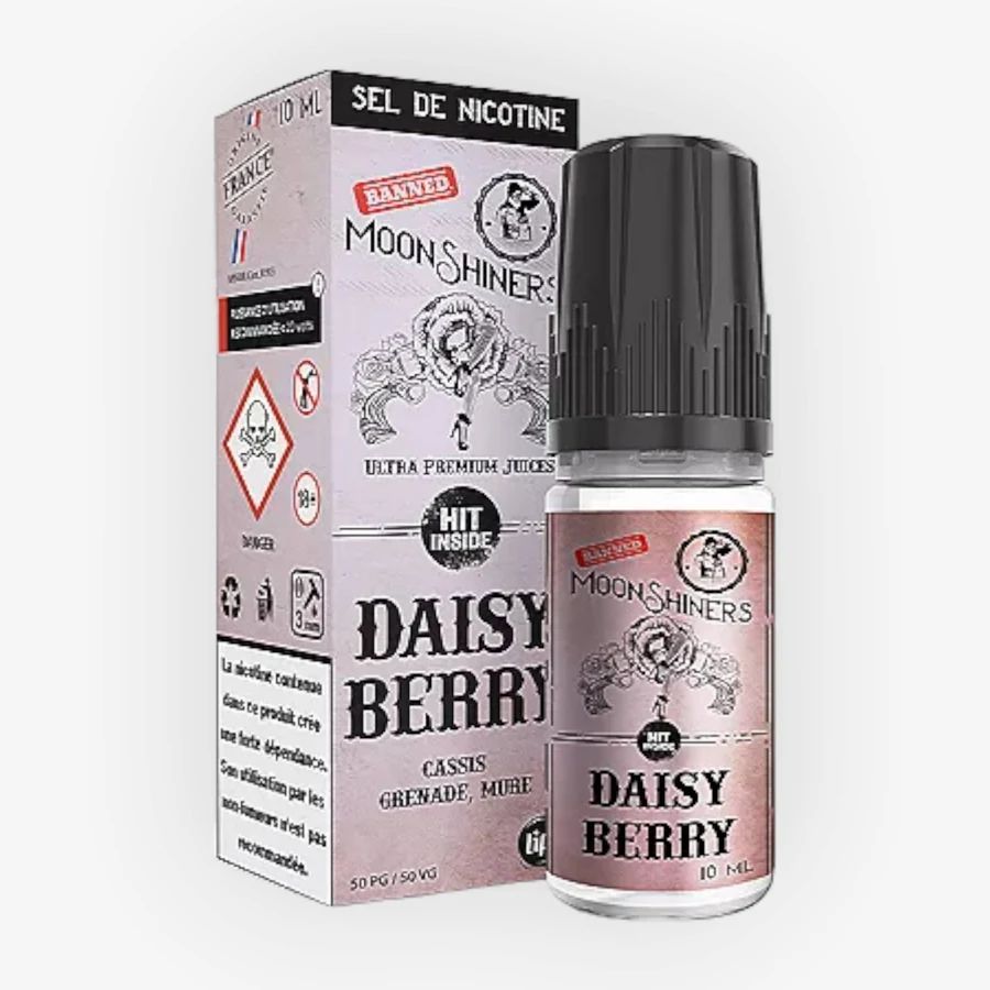 E-liquide Daisy Berry Nic Salt 10 mL - Moonshiners Le French Liquide