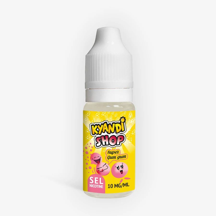 E-liquide Super Gum Gum Nic Salt 10 mL - Kyandi Shop — Airomia - Eliquides Kyandi Shop