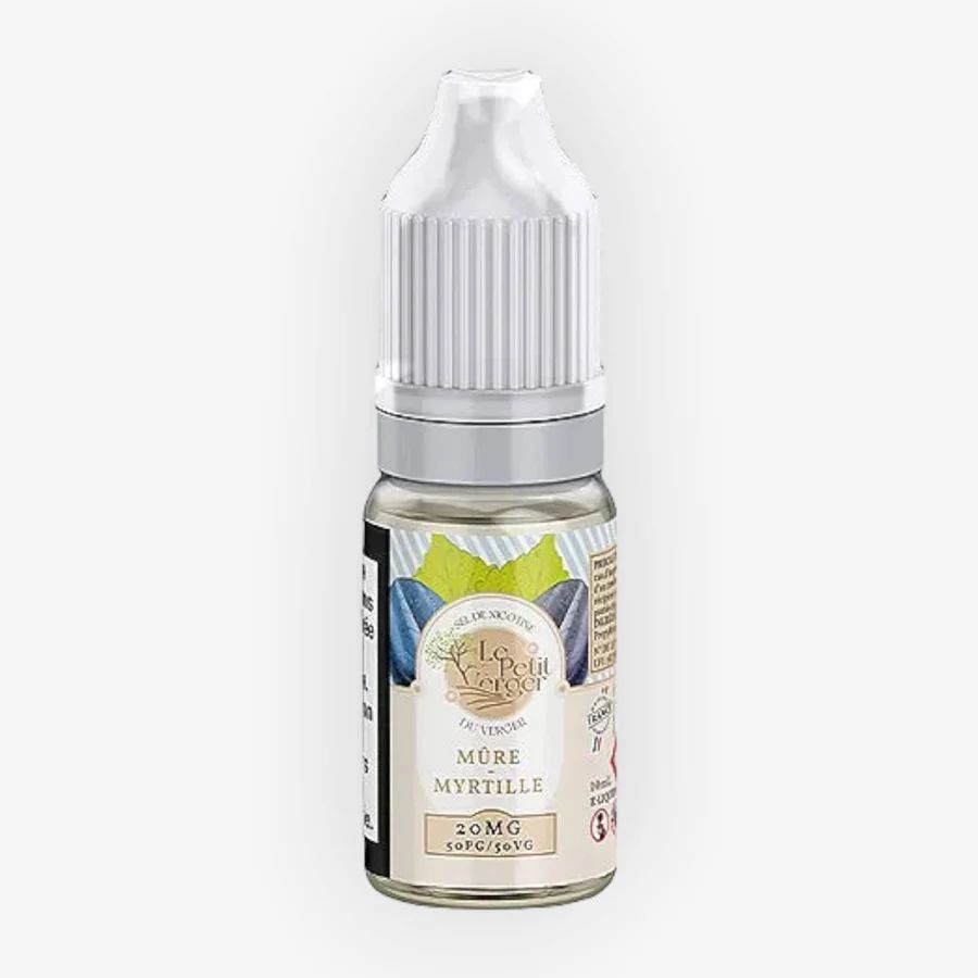 E-liquide Mûre Myrtille Nic Salt 10 mL - Le Petit Verger Savourea — Savourea - Le Petit Verger