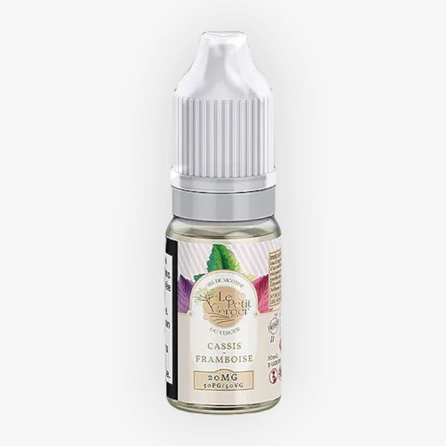 E-liquide Cassis Framboise Nic Salt 10 mL - Le Petit Verger Savourea — Savourea - Le Petit Verger