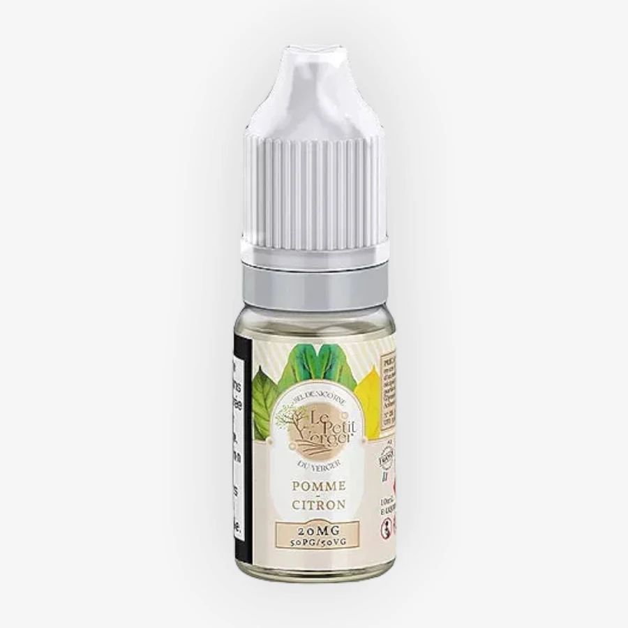 E-liquide Pomme Citron Nic Salt 10 mL - Le Petit Verger Savourea — Savourea - Le Petit Verger