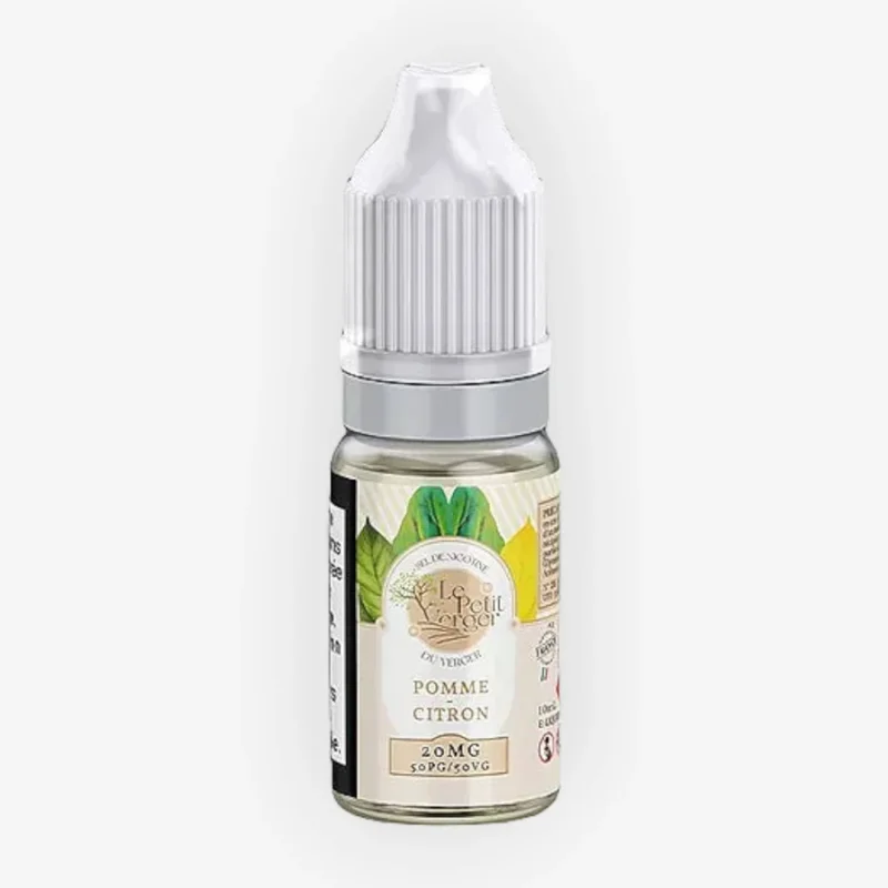 E-liquide Pomme Citron Nic Salt 10 mL - Le Petit Verger Savourea