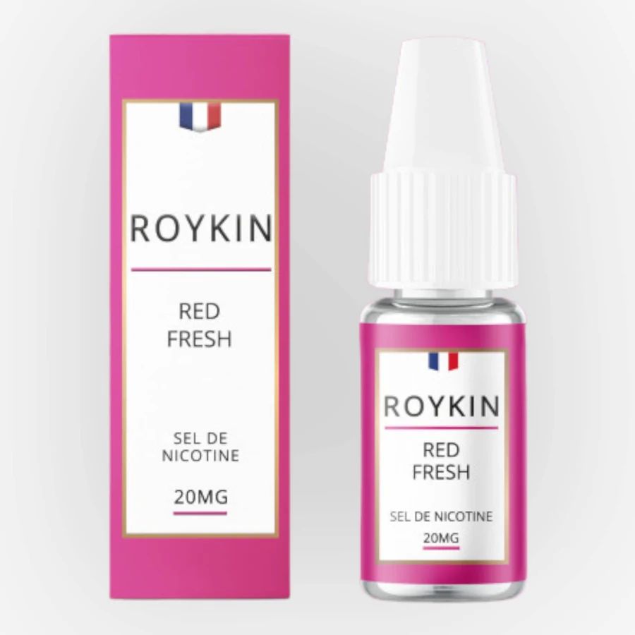 E-liquide Red Fresh Nic Salt 10 mL - Roykin