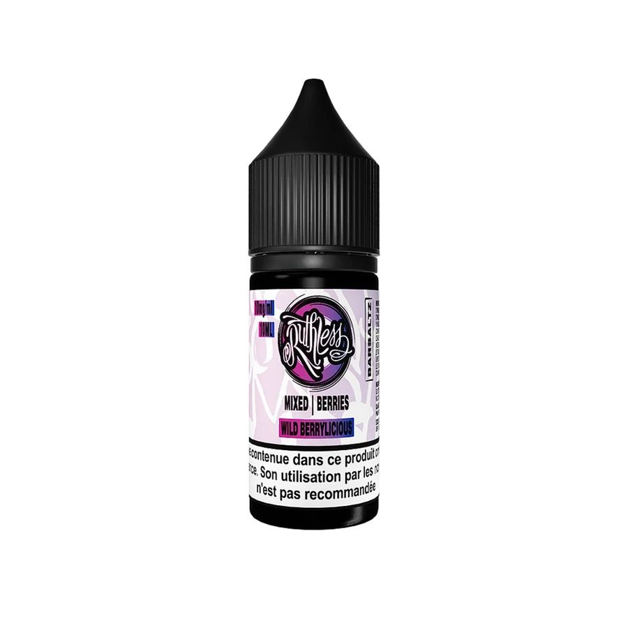 E-liquide Wild Berrylicious Nic Salt 10 mL - BarSaltz Ruthless