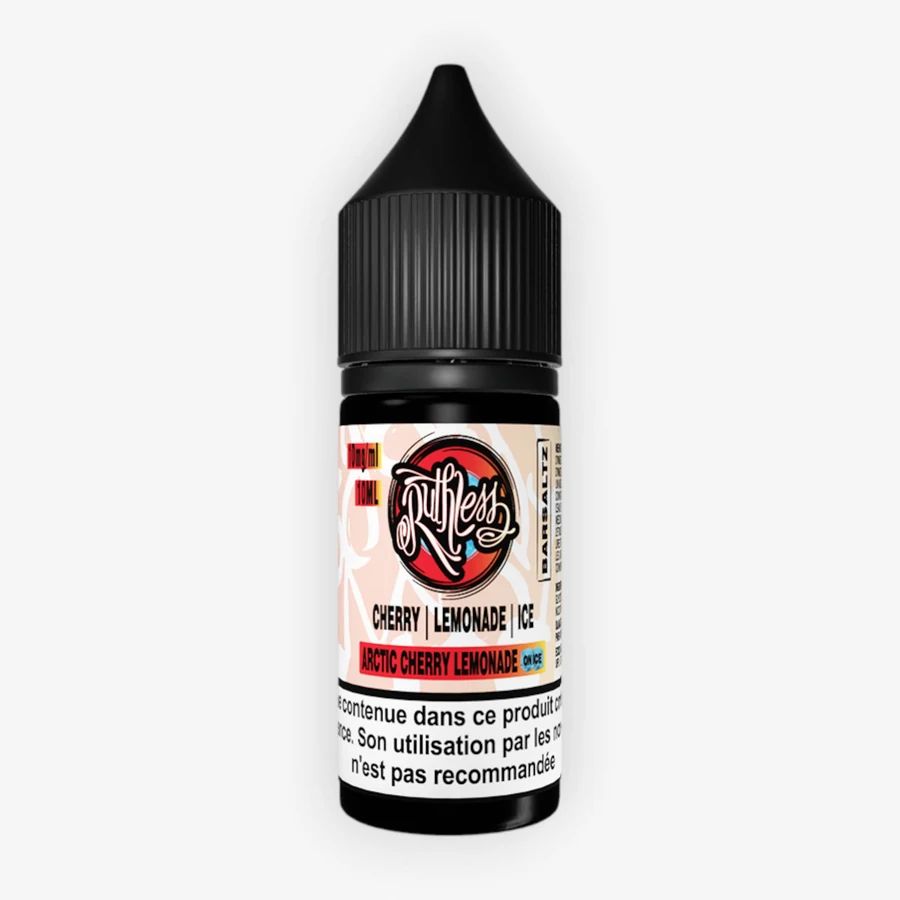 E-liquide Arctic Cherry Lemonade On Ice Nic Salt 10 mL - BarSaltz Ruthless