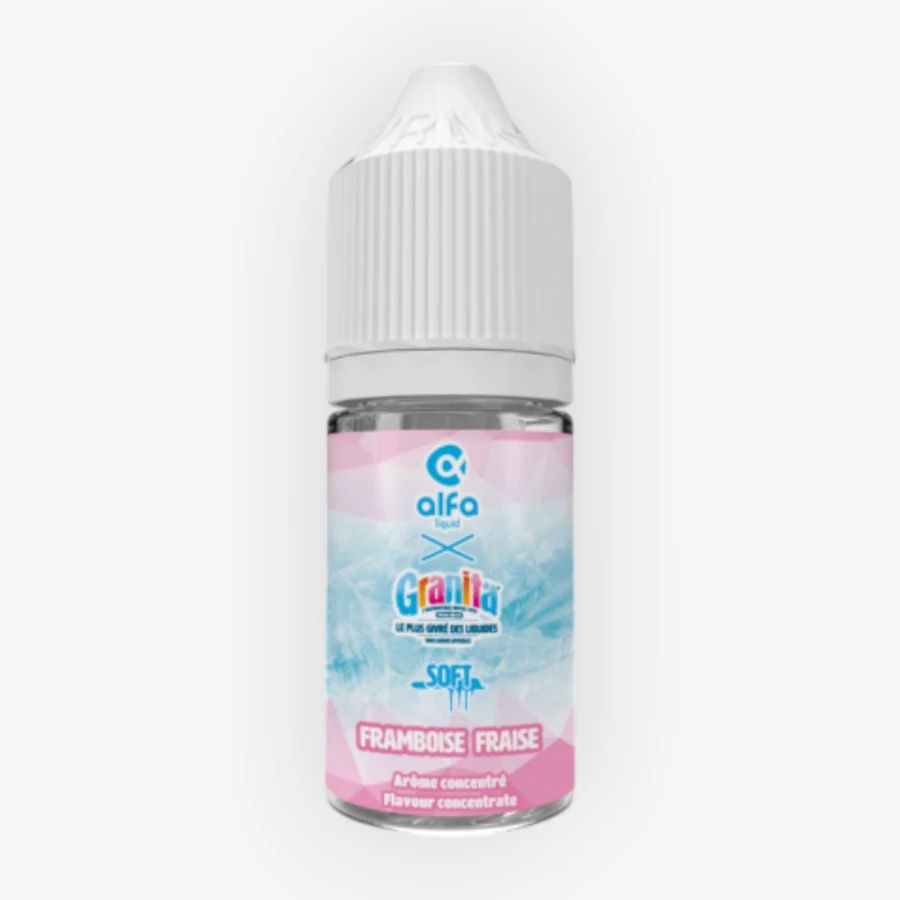 Concentré Framboise Fraise 30 mL - Granita Soft Alfaliquid