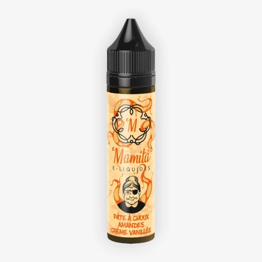 E-liquide Pâte à Choux Amandes Crème Vanillée 50 mL - Mamita Vape Institut — Biarritz Lab - Mamita