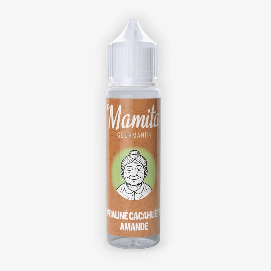 E-liquide Praliné Cacahuète Amande 50 mL - Mamita Le Labo Basque — Biarritz Lab - Mamita