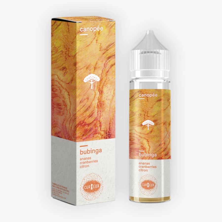 E-liquide Bubinga 50 mL - Canopée Curieux
