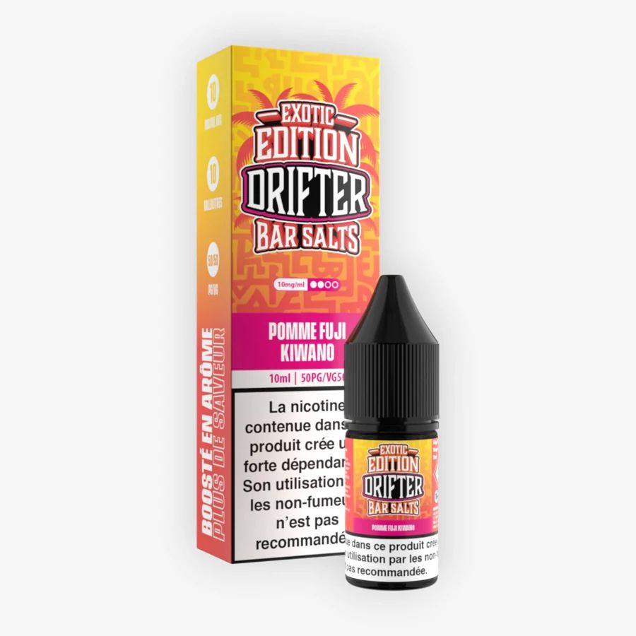 E-liquide Pomme Fuji Kiwano 10 mL - Bar Salts Drifter