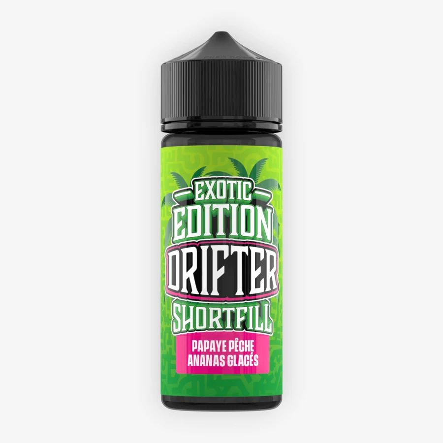 E-liquide Papaye Pêche Ananas Glacés 100 mL - Exotic Edition Drifter