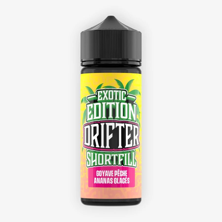 E-liquide Goyave Pêche Ananas Glacés 100 mL - Exotic Edition Drifter