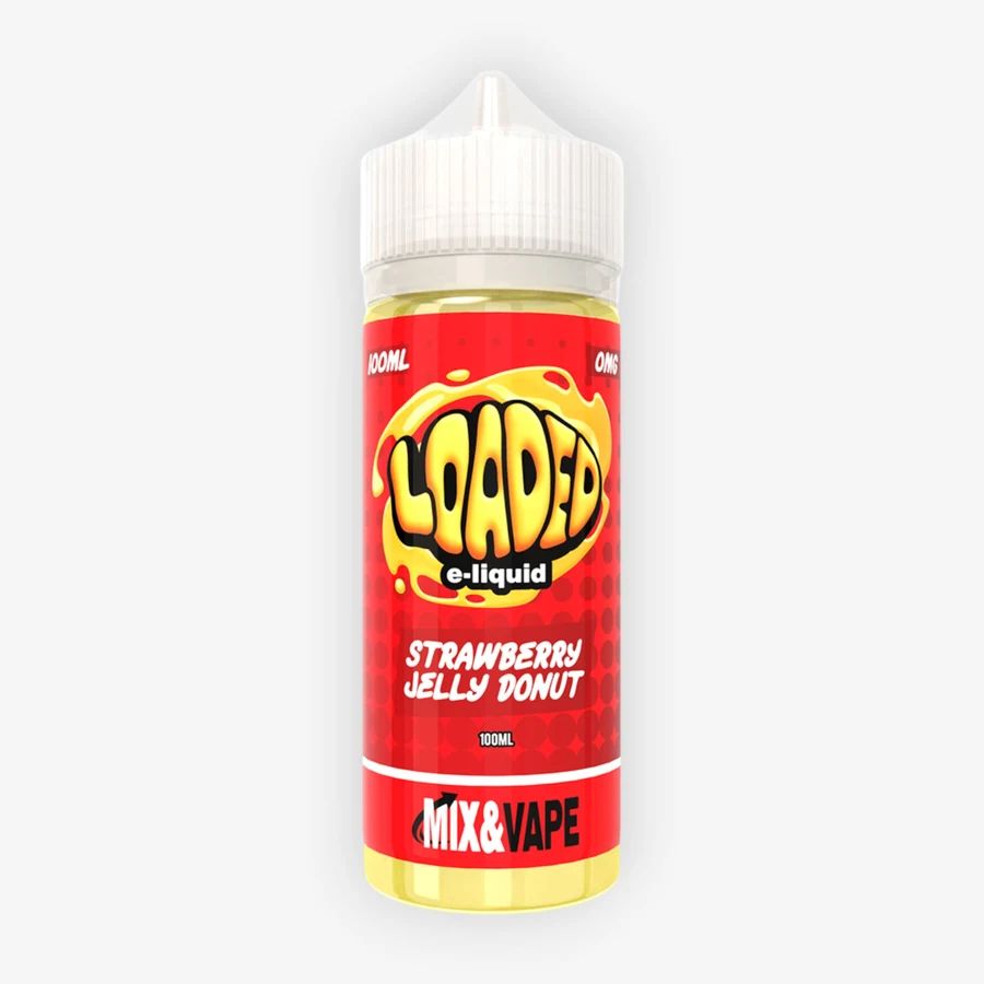 E-liquide Strawberry Jelly Donut 100 mL - Loaded Ruthless