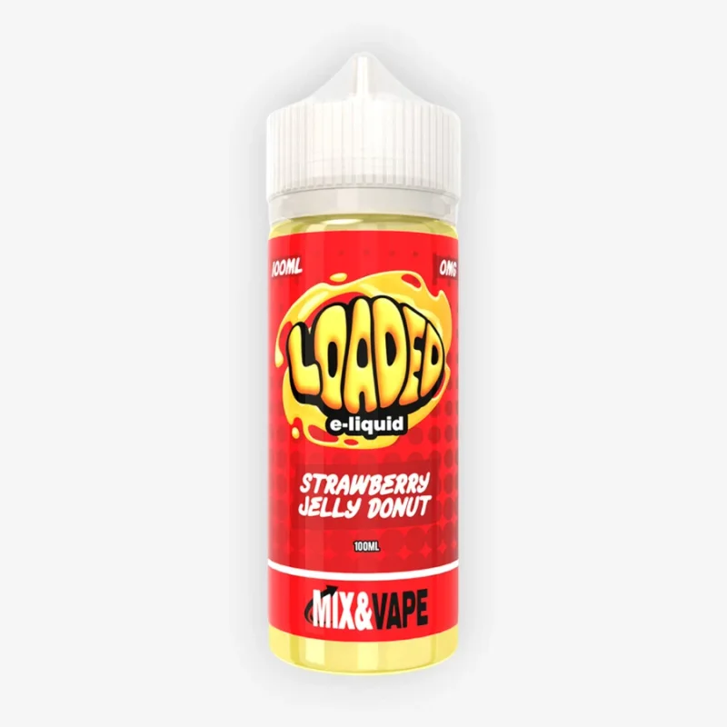 E-liquide Strawberry Jelly Donut 100 mL - Loaded Ruthless