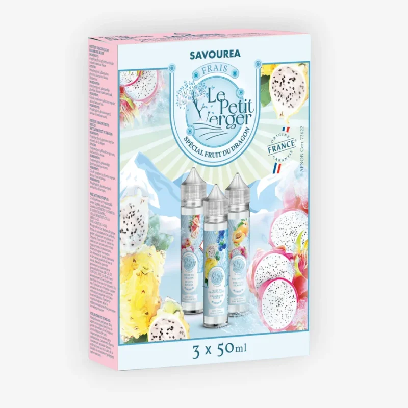 E-liquide Pack Spécial Fruit Du Dragon Frais 3x50 mL - Le Petit Verger
