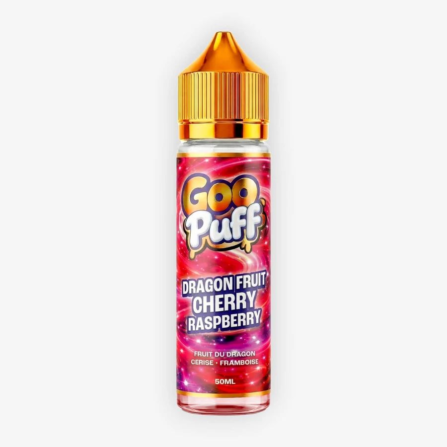 E-liquide Dragon Fruit Cherry Raspberry 50 mL - Goo Puff