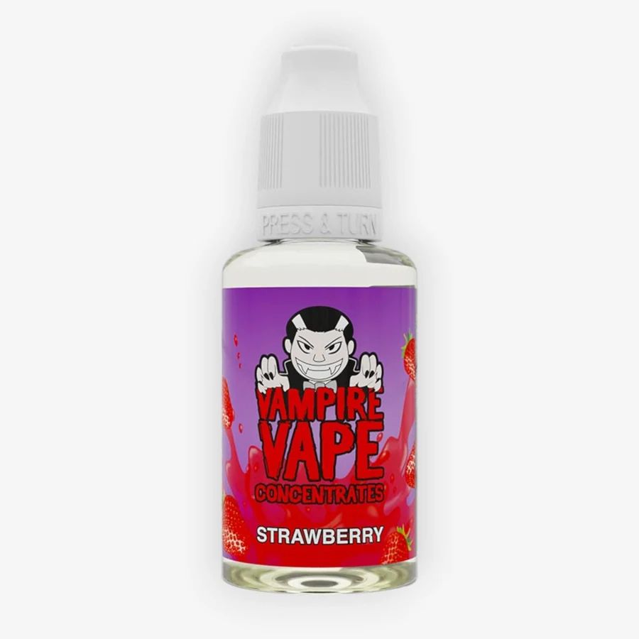 Concentré Strawberry 30 mL - Vampire Vape — Vampire Vape - Arômes DIY