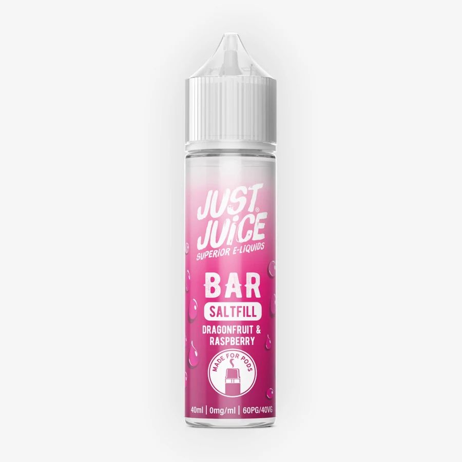 E-liquide Dragonfruit & Raspberry 40 mL - Bar Saltfill Just Juice