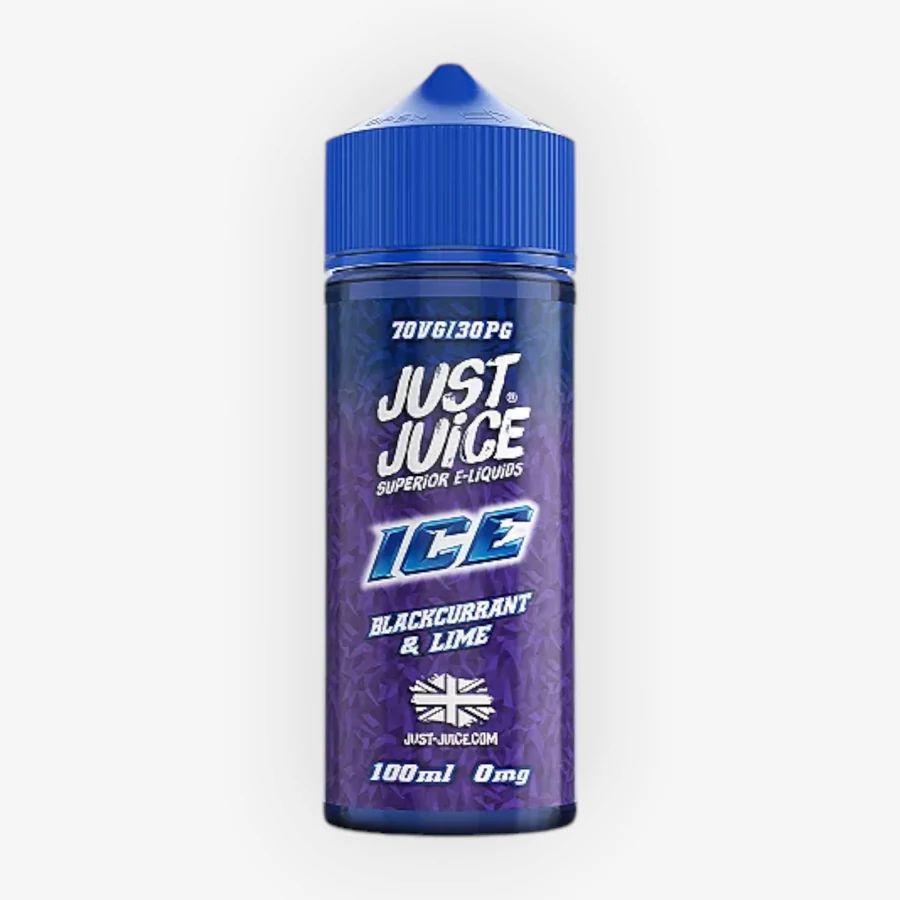 E-liquide Blackcurrant Lime Ice 100 mL - Just Juice