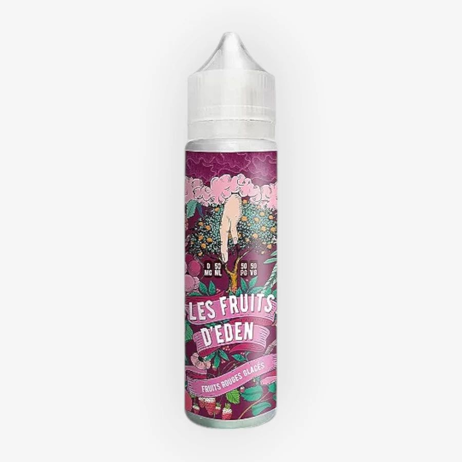 E-liquide Fruits Rouges Glacés 50 mL - Les Fruits d'Eden — Le Coq Qui Vape