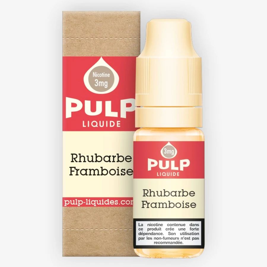 E-liquide Rhubarbe Framboise 10 mL - Pulp