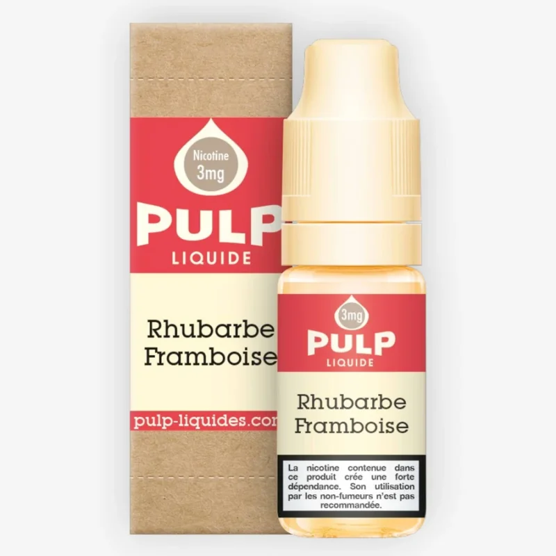 E-liquide Rhubarbe Framboise 10 mL - Pulp