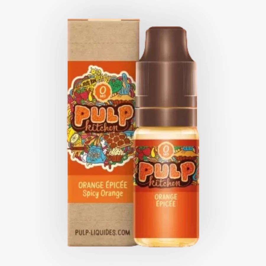 E-liquide Orange Épicée 10 mL - Pulp Kitchen — Pulp - Kitchen