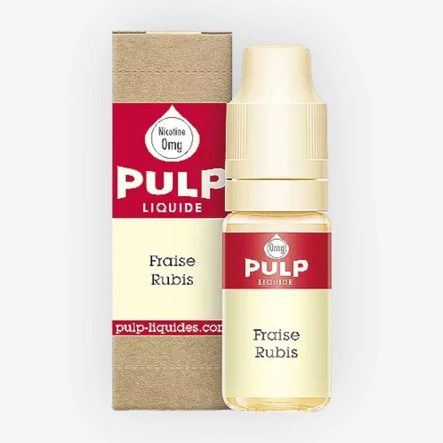 E-liquide Fraise Rubis 10 mL - Pulp
