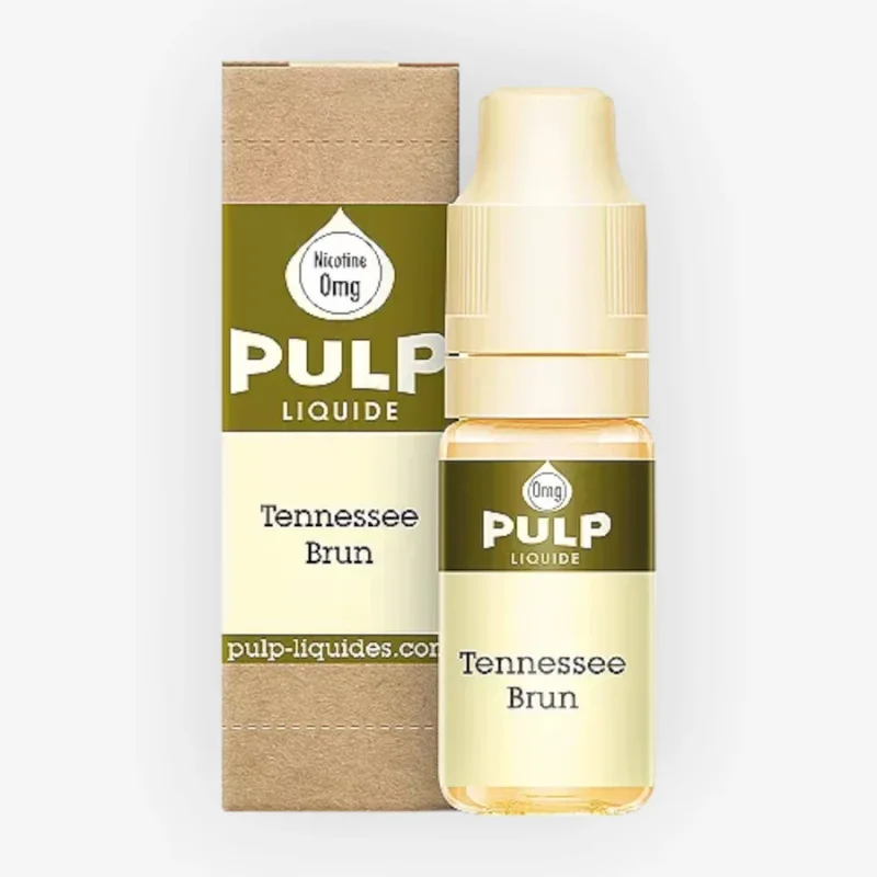 E-liquide Tennessee Brun 10 mL - Pulp