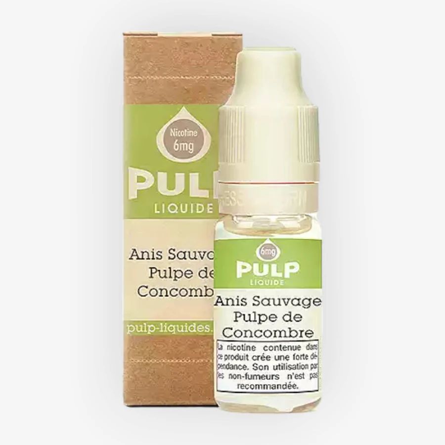 E-liquide Anis Sauvage Pulpe De Concombre 10 mL - Pulp