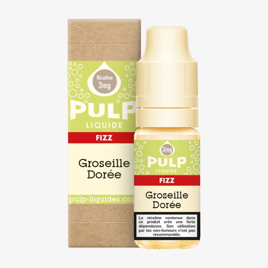 E-liquide Groseille Dorée Fizz 10 mL - Pulp