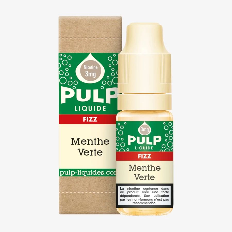 E-liquide Menthe Verte Fizz 10 mL - Pulp — Pulp - Fizz