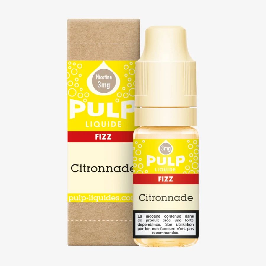 E-liquide Citronnade Fizz 10 mL - Pulp — Pulp - Fizz