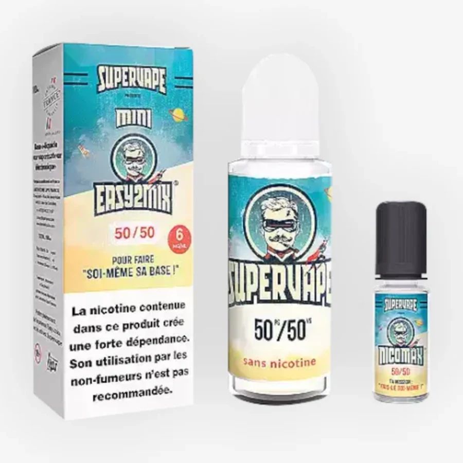 Pack DIY Mini Easy2Mix 50/50 100 mL - Supervape