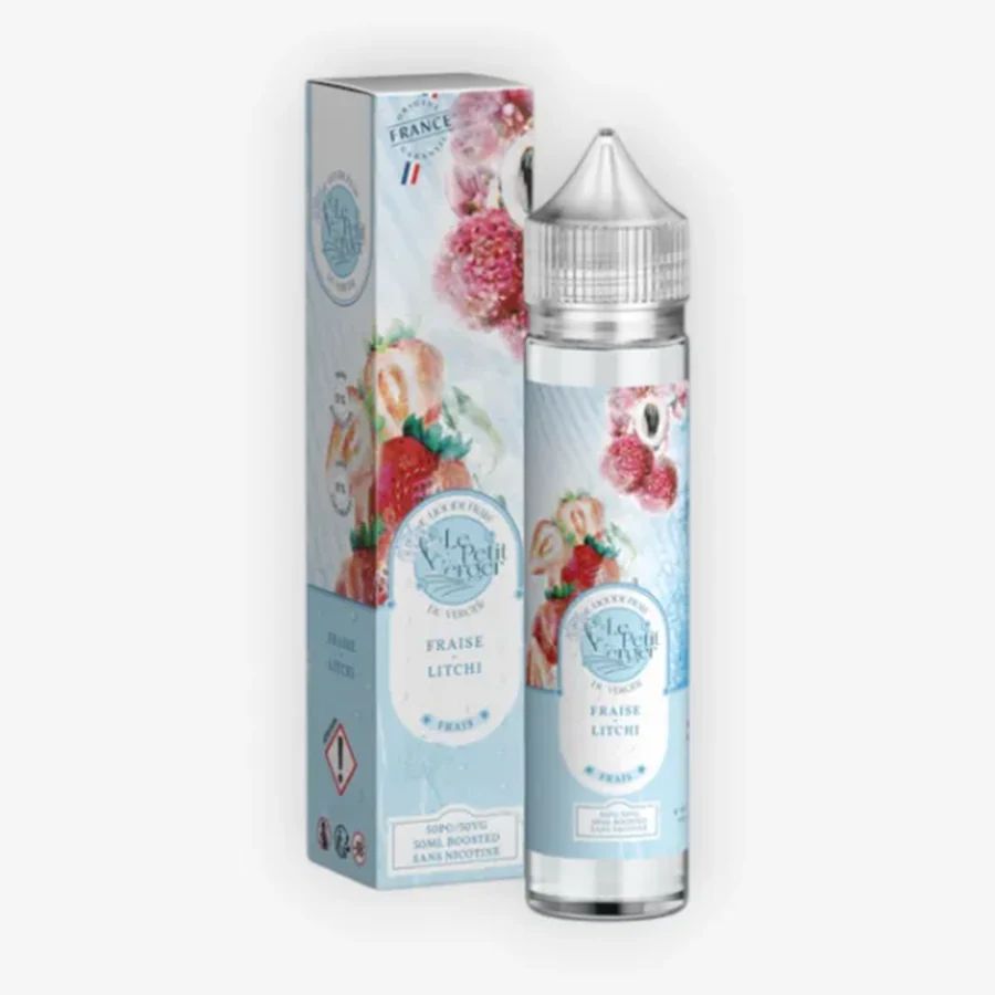 E-liquide Fraise Litchi Frais 50 mL - Le Petit Verger — Savourea - Le Petit Verger